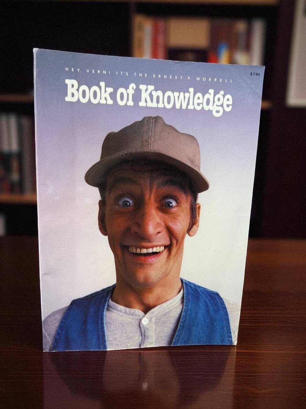 1985 Ernest P. Worrell Book of Knowledge Jim Varney Comedy Humor Vintage